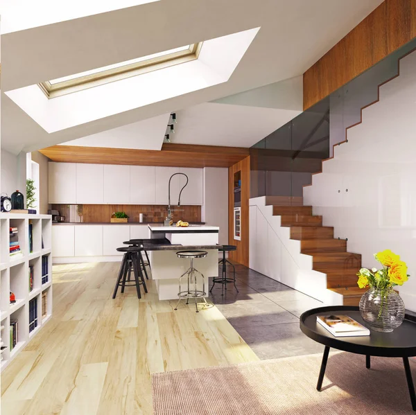 Modern mutfak iç mimarisi