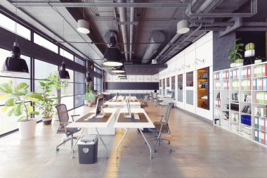 Modern rahat çatı office 