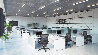 Modern ofis içi,
