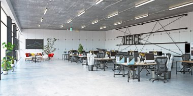 Modern ofis içi,