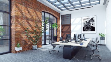 Modern ofis iç tasarımı