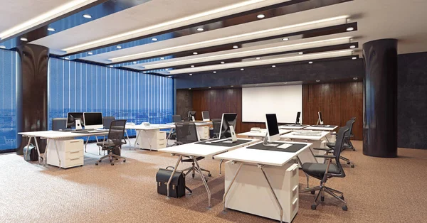 Modern ofis iç tasarımı — Stok fotoğraf
