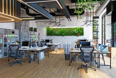 Modern ofis içi,