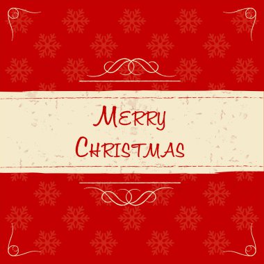 retro bej çerçeve, tebrik kartı, vektör mutlu Noeller