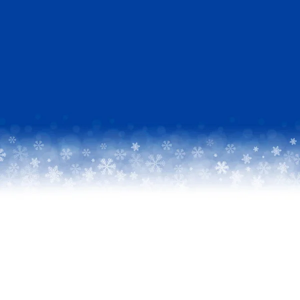 Fondo de invierno nevado — Vector de stock