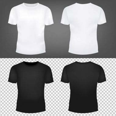 T-Shirt Templates Set clipart