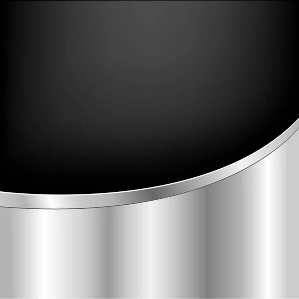 黑色和银色背景 — 图库矢量图片