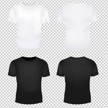 T-Shirt Template Set clipart