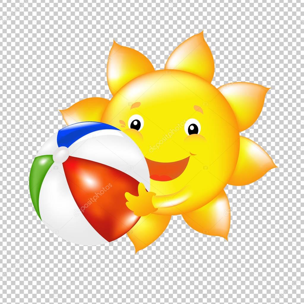 Sun With Ball icon
