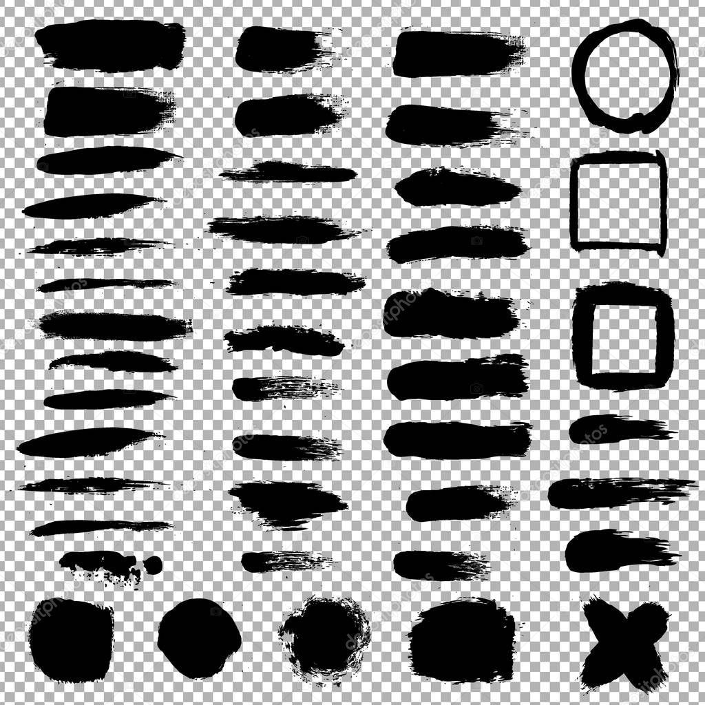 Black Blobs Set