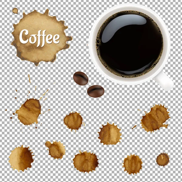 lekeleri ile kahve fincan seti