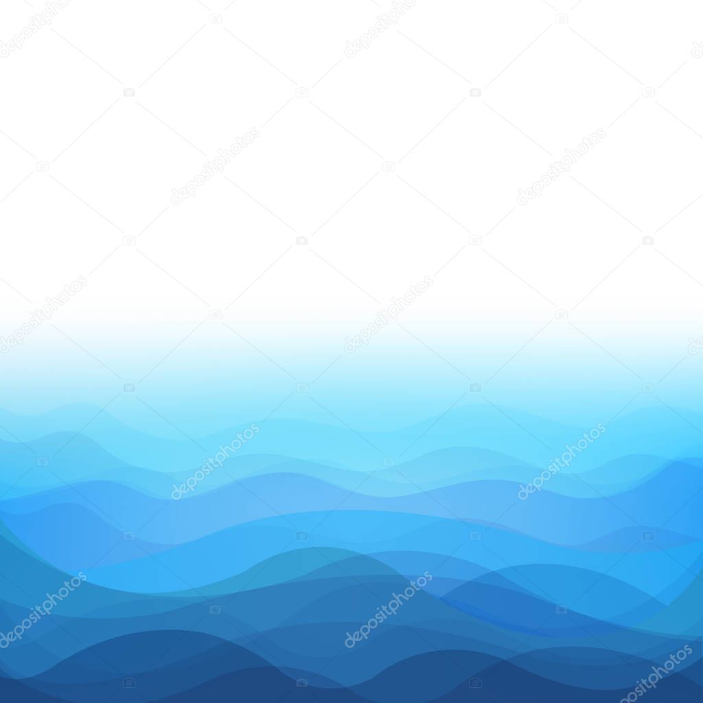 Sea Background Illustration