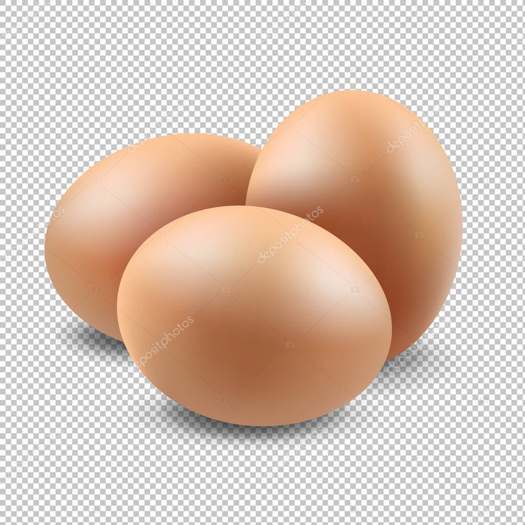 Chicken eggs set