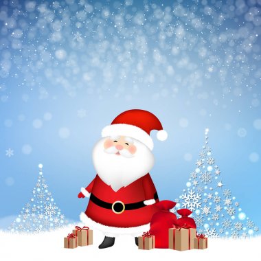 Noel arka plan degrade kafes ile