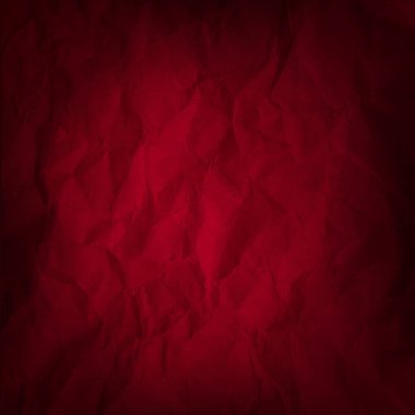 Buruşmuş Kırmızı Kağıt Gradyan Ağlı, Vektör Resimli