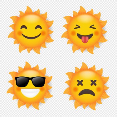 Güneş Batımı İzole Şeffaf Arkaplan Gradyan Ağ, Vektör Resimleri