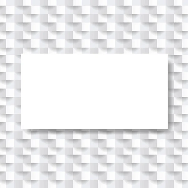 Astratto Bianco Sfondo Bianco Texture Con Banner Con Maglia Gradiente — Vettoriale Stock