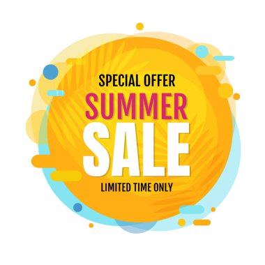 Sarı İndirimli Poster Konuşması Kabarcığı Ayrı Beyaz Arkaplan