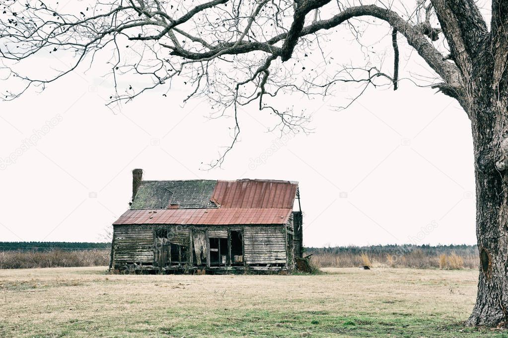 Abandoned Farmhouse in the Country