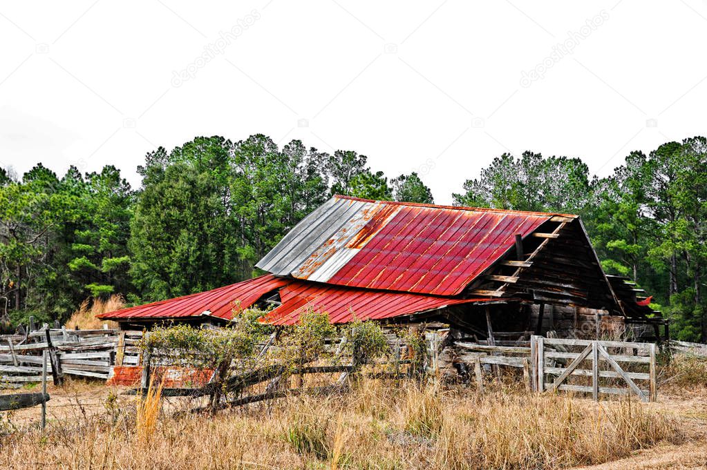 Old Abandoned Barn 