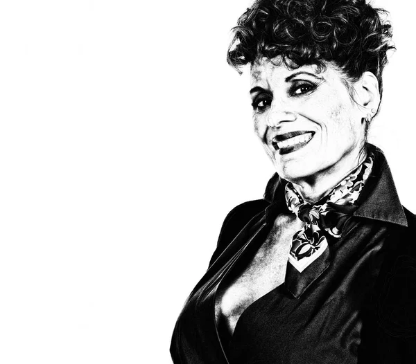 Güzel bir kadının portresi