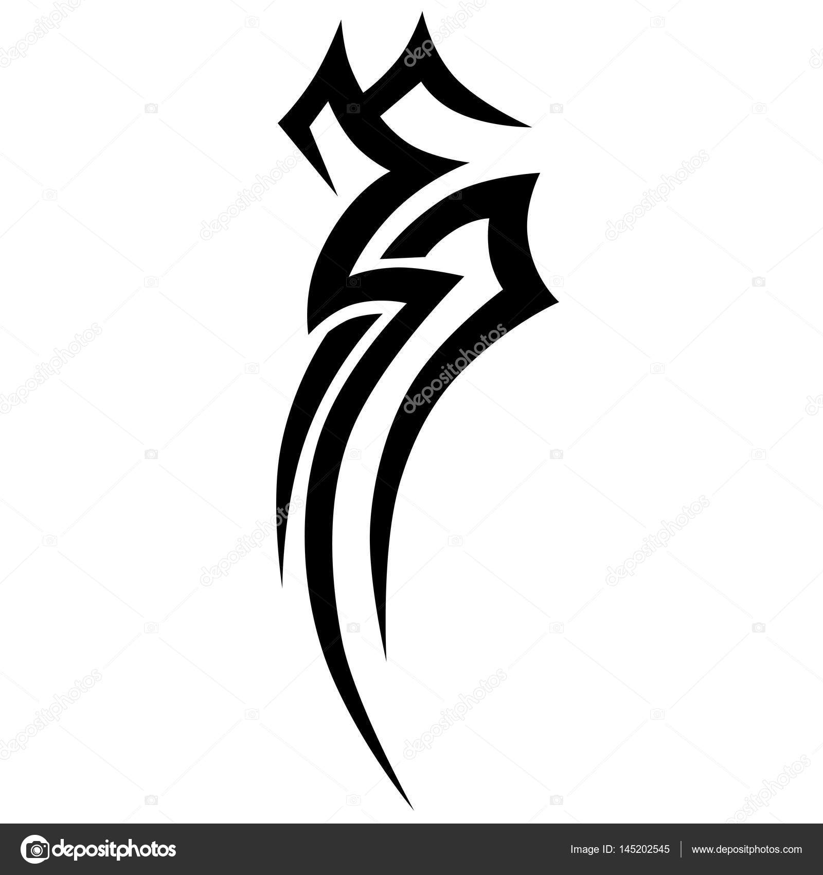 1 980 Simple Tattoo Designs Vector Images Free Royalty Free Simple Tattoo Designs Vectors Depositphotos