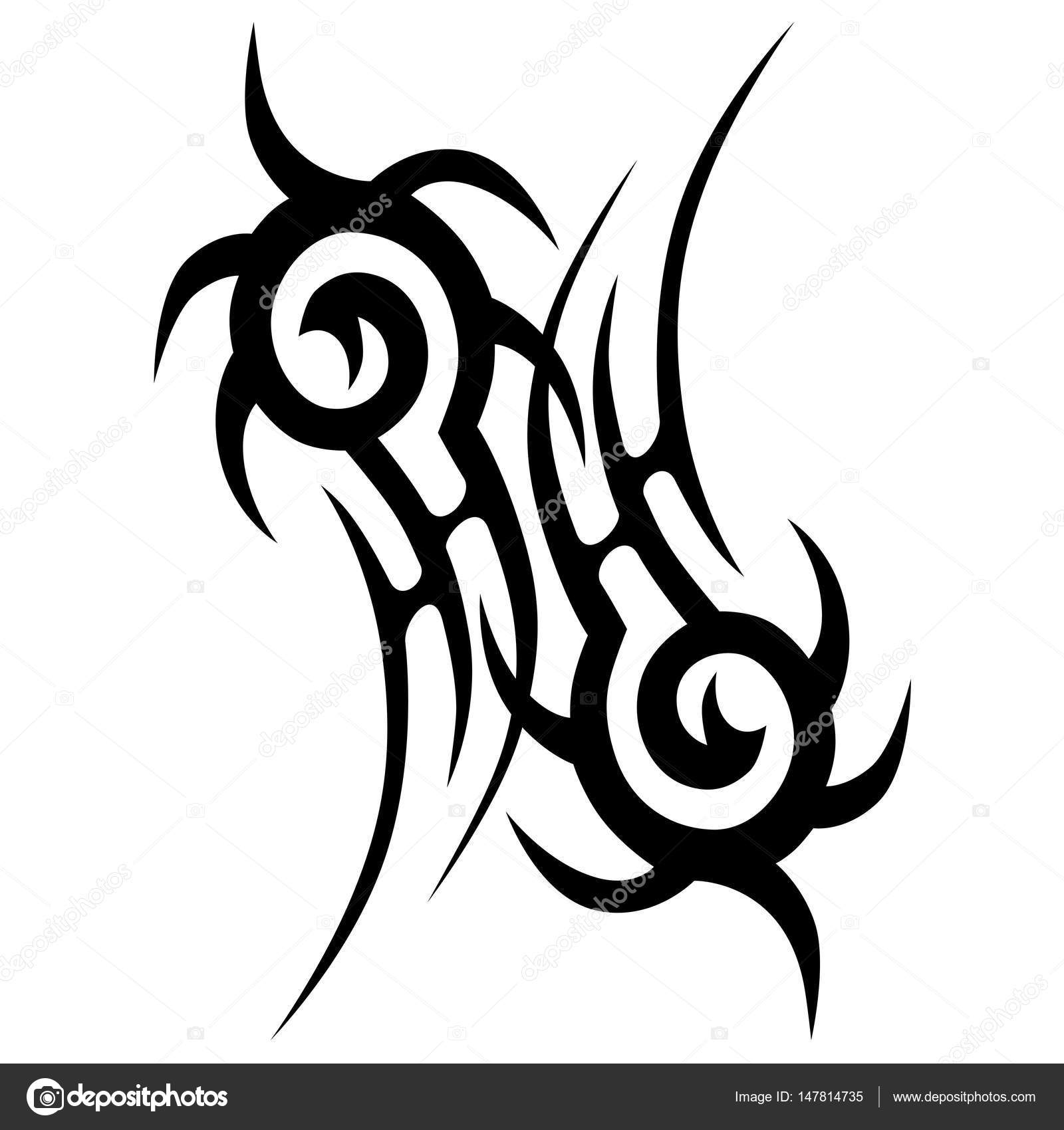 Download Tattoo tribal vector designs — Stock Vector © 1rudvi #147814735