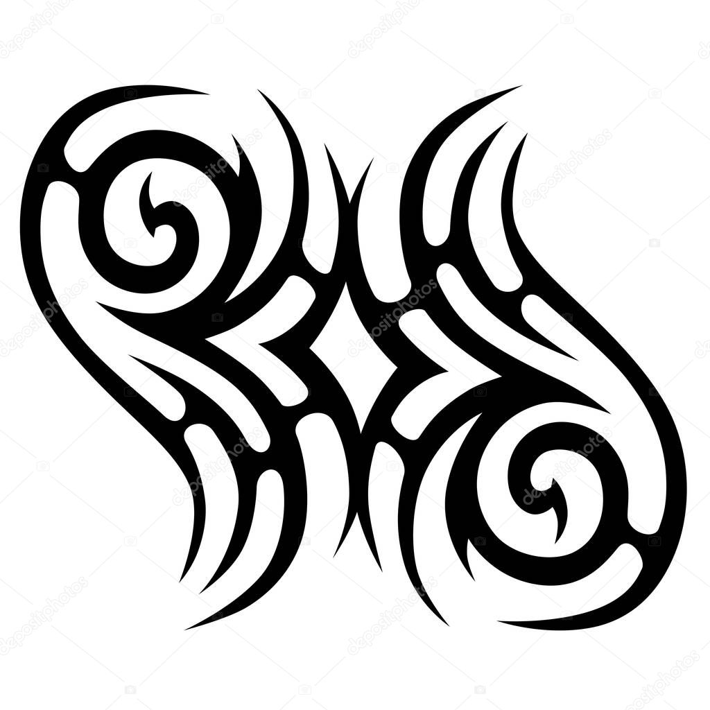  Dessins  de tatouage tribal  vecteur  Image vectorielle 