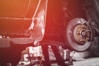 Giderme, otomobil hizmet kaldırdı araba tamir, br değiştirme