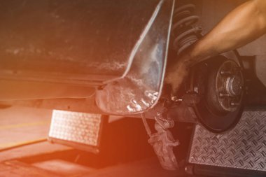 Giderme, otomobil hizmet kaldırdı araba tamir, di değiştirme