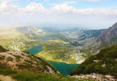 Rila göller panoramik, Rila Park, Bulgaristan