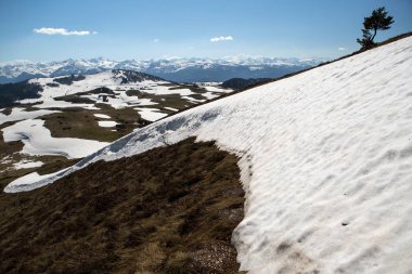 Fransızca Pyrenees dağında 