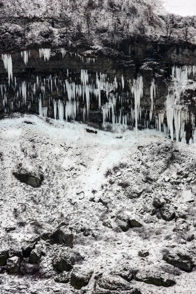 Ніагарський водоспад в зимовий період — стокове фото