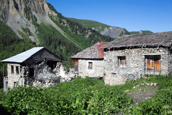 Adishi 마을 Svaneti, 조지아에서 — 스톡 사진