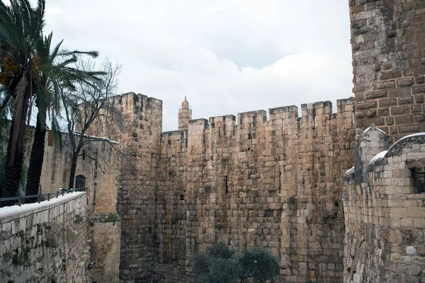 Єрусалим взимку — стокове фото