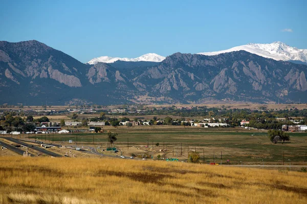 Colorado cesta do Boulder city — Stock fotografie