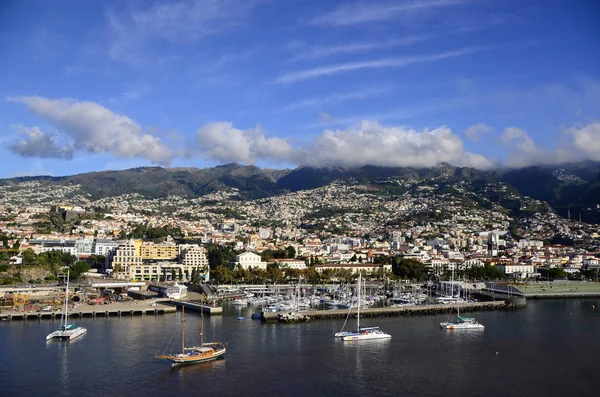 Utsikt över funchal Madeira — Stockfoto