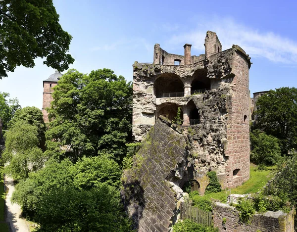 Heidelberg castle, Německo — Stock fotografie