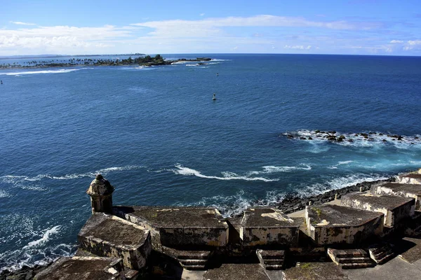 El Morro Fort San Juan波多黎各 — 图库照片