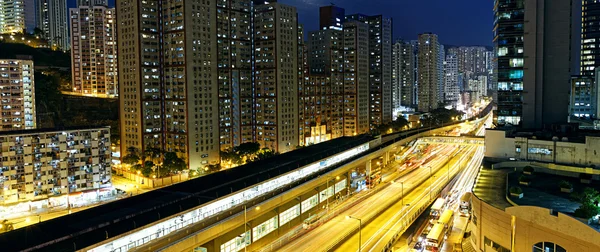 Hong Kong kwun downtown — Zdjęcie stockowe