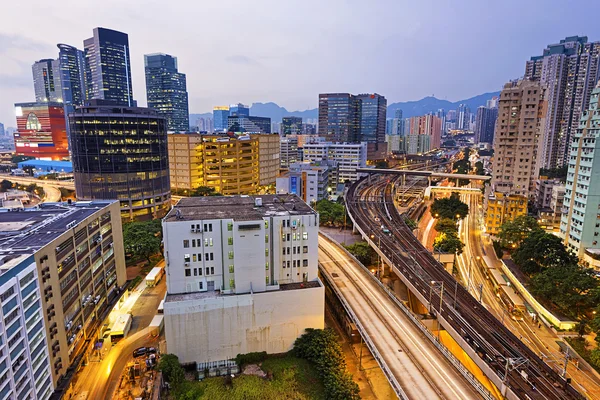 Hong kong şehir — Stok fotoğraf