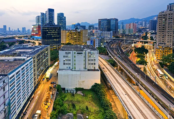 Hong Kong downtown — Stock Photo, Image