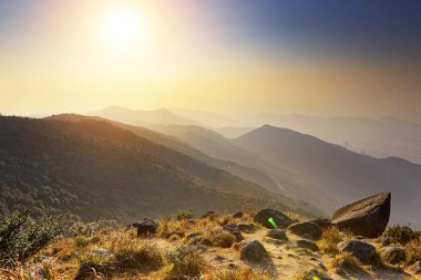 Tai Mo Shan günbatımı