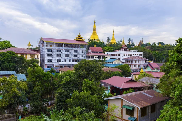 Shwedagon pagode de Myanmar — Fotografia de Stock