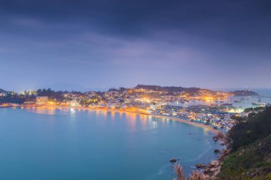 Cheung Chau Adası günbatımı, hong kong