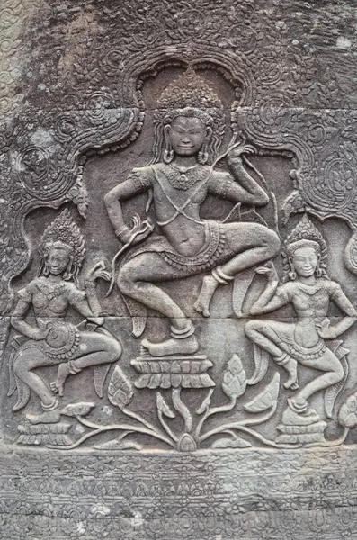 Apsaras Angkor Wat Temple — Stock Photo, Image