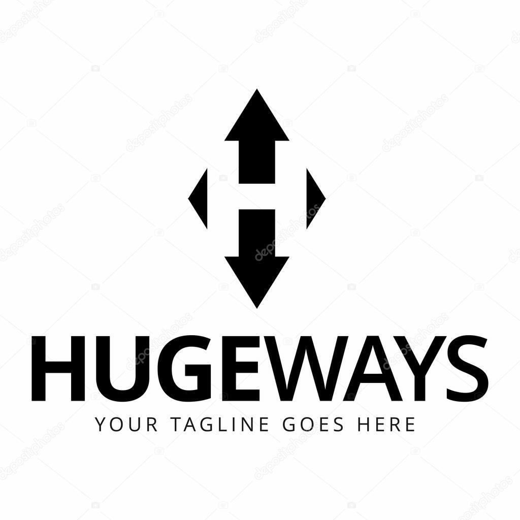 creative letter h