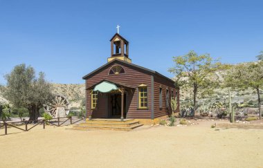 Western Town Mini Hollywood adlı eski kilisede