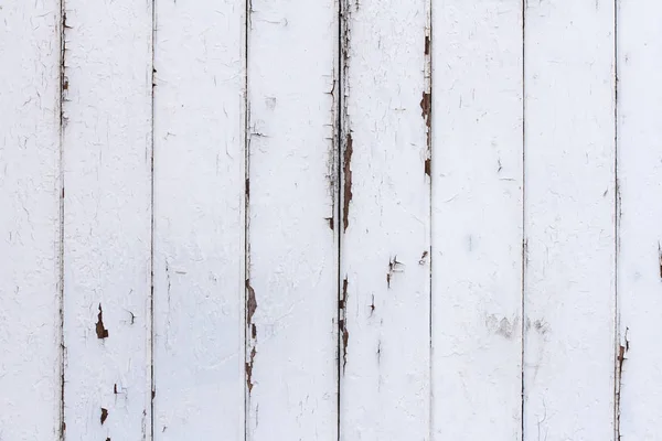 White Painted Shabby Wood Texture Background — Stock Photo, Image