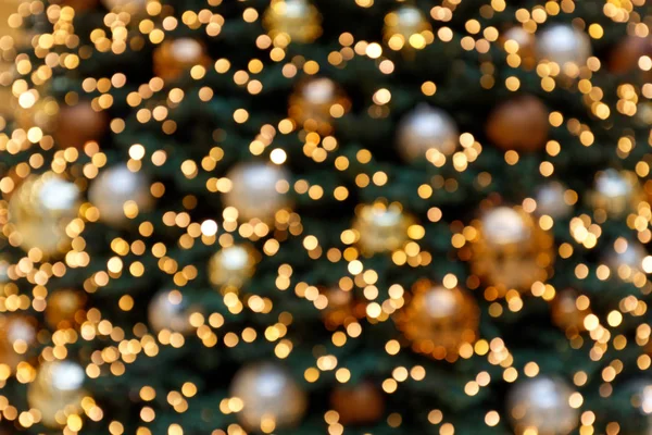 Bokeh Hintergrund Weihnachtsbaumschmuck Iii — Stockfoto